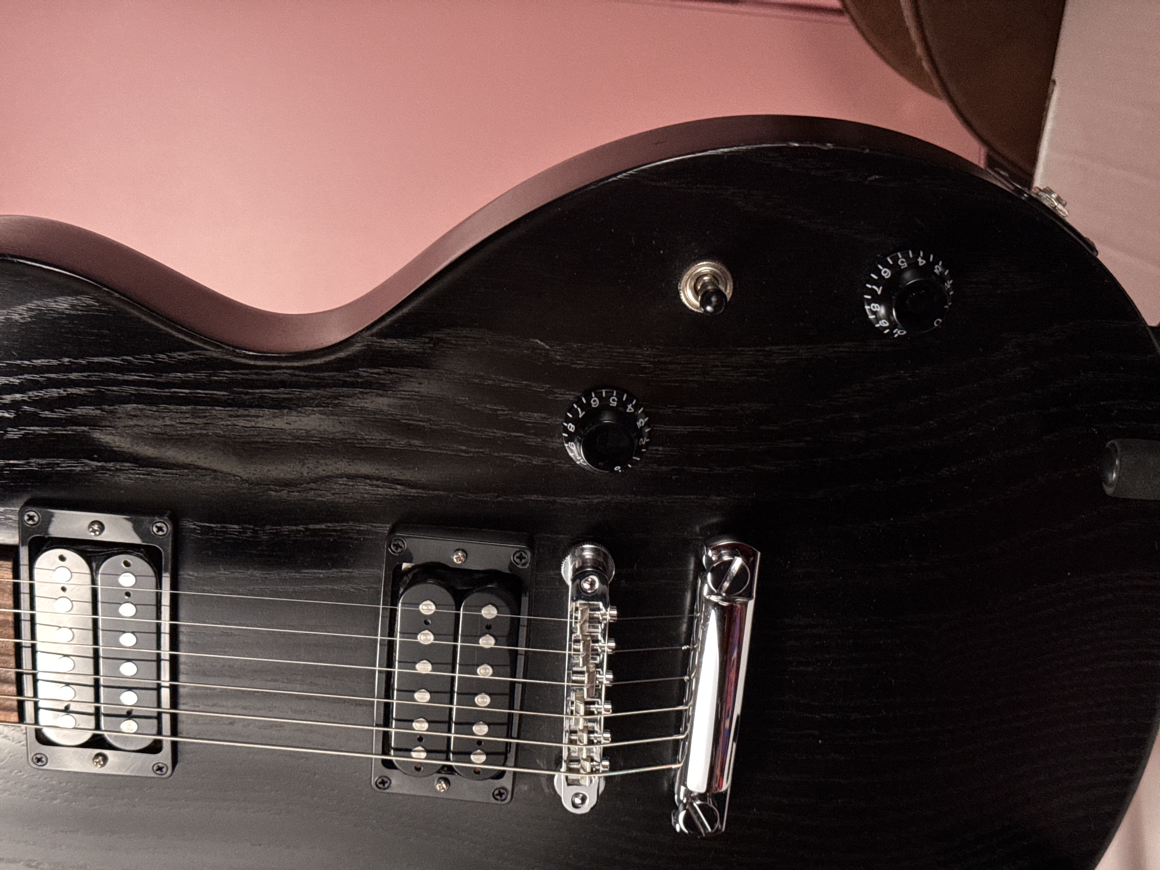 Gibson Les Paul Custom Studio S Series 2017 Worn Ebony, электрогитара, фото 5