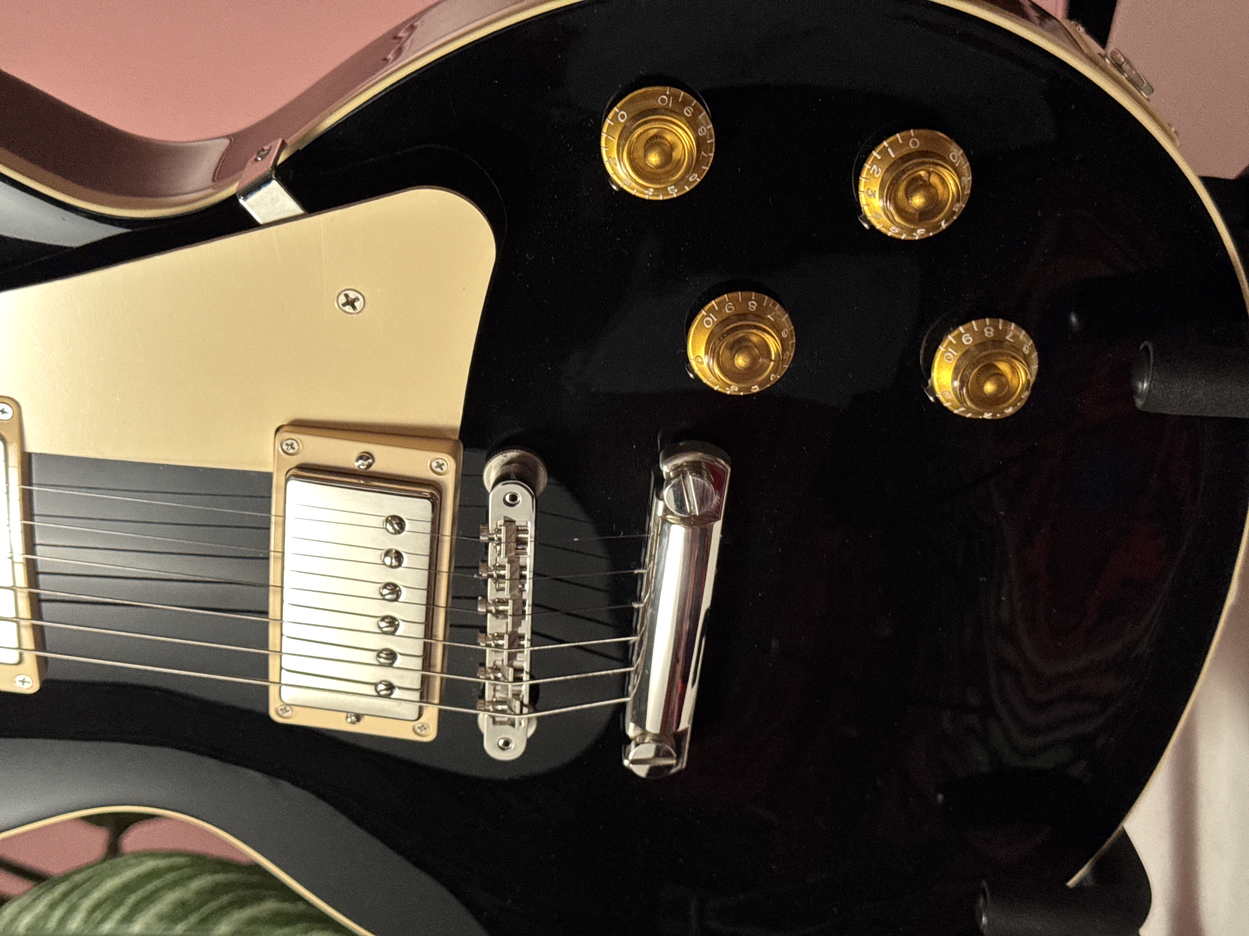 Два хамбакера на Gibson Les Paul Standard 50's 2023 Ebony