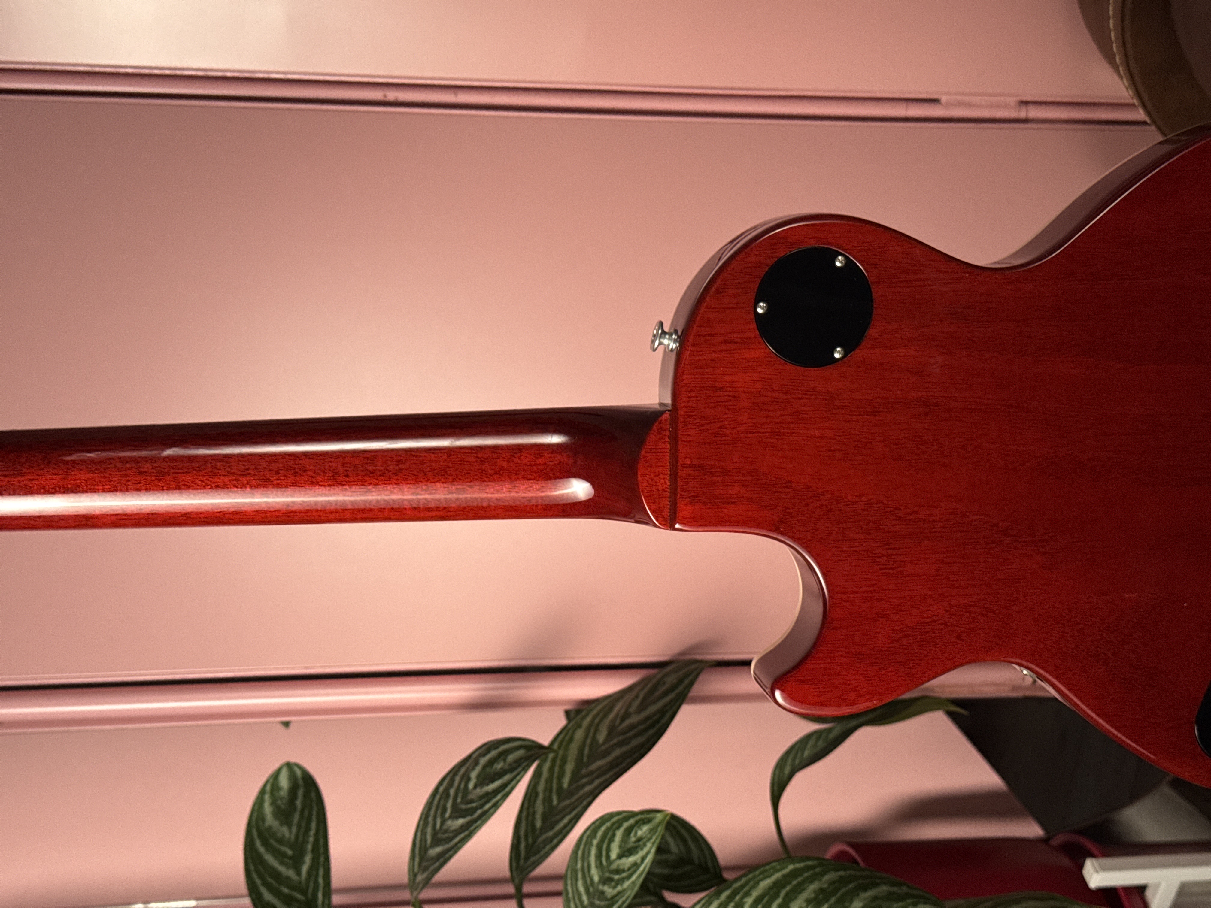 Задняя сторона грифа Gibson Les Paul Standard 60s