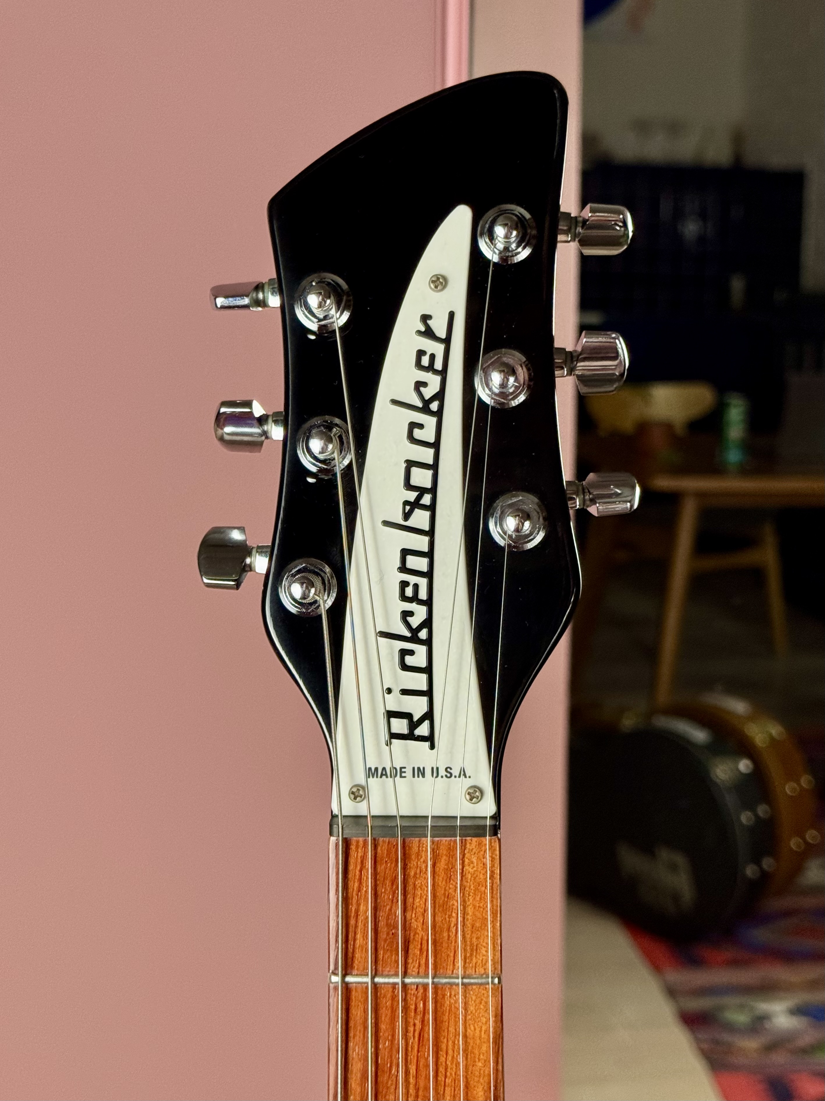 Rickenbacker 330 2015 Jet Glo, электрогитара, фото 3