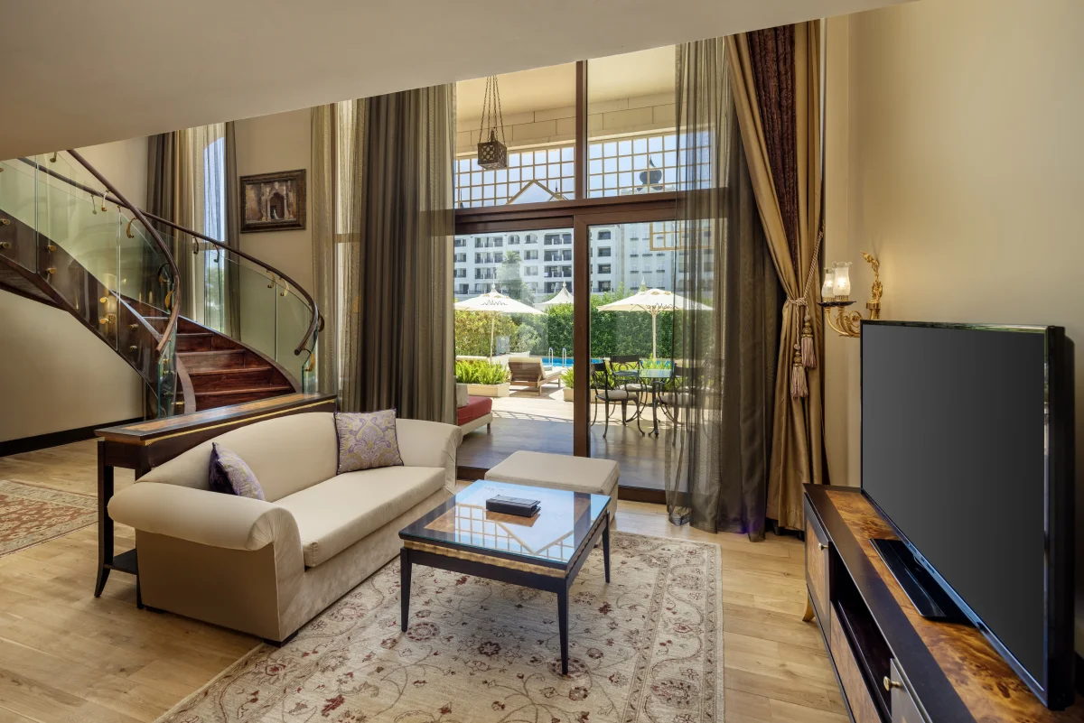 Дуплекс с выходом к бассейну