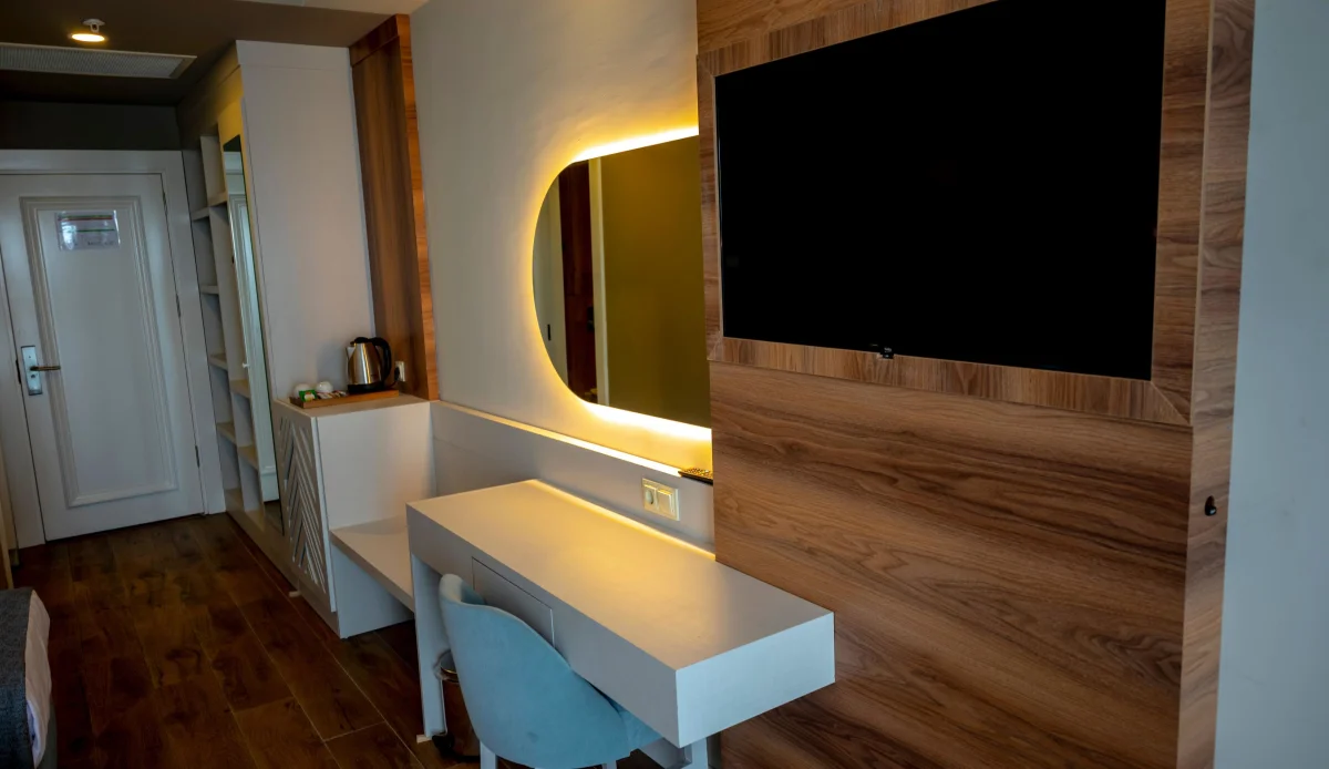 Family Doublex Room (стандартный семейный номер с видом на территорию)
