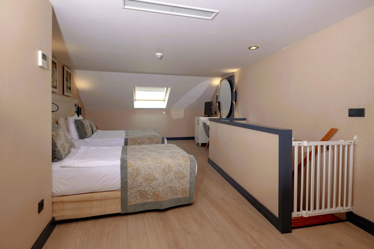 Family Dublex Room Sea View (семейный номер с видом на море)