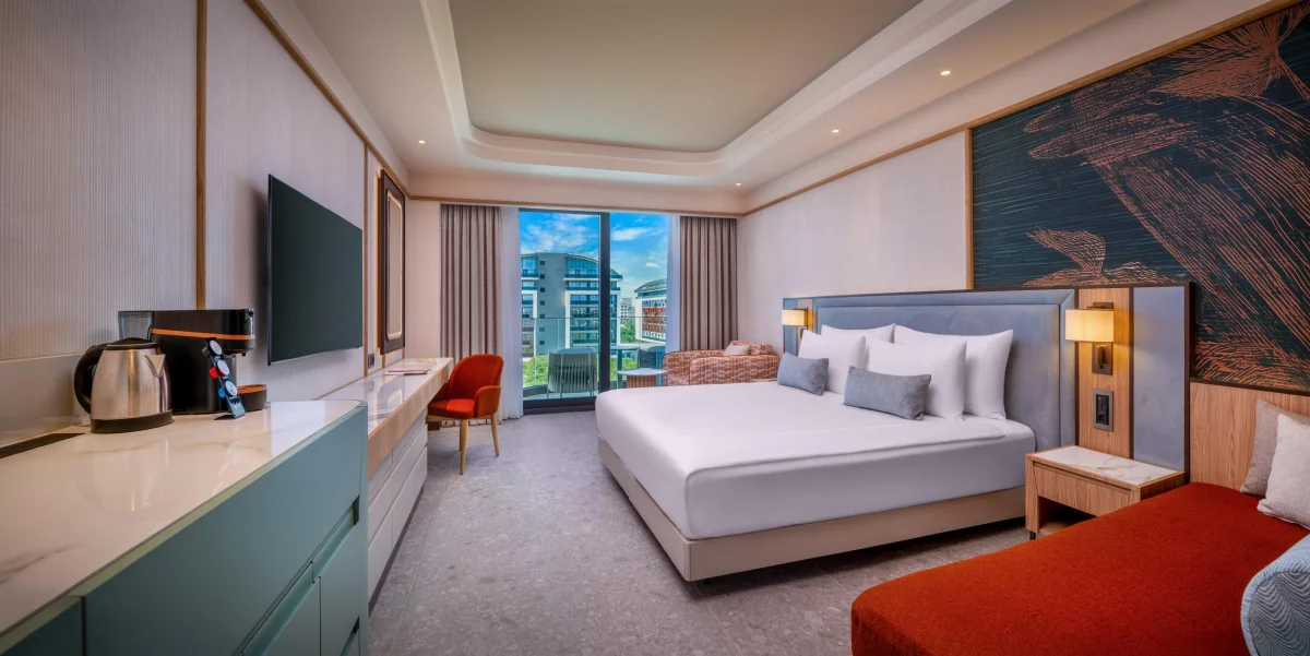Deluxe Room Sea Side (делюкс двухместный номер с боковым видом)