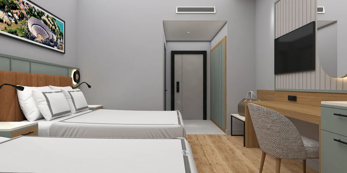 Standard Jacuzzi Room with Land View (стандартный двухместный номер с видом на территорию)