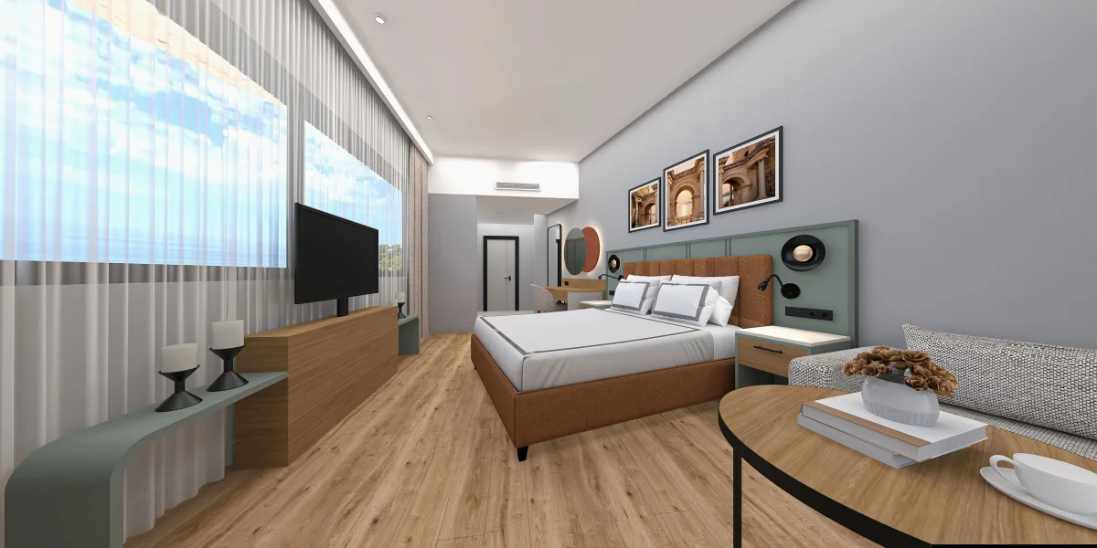 Corner Suite Room (премьер люкс с видом на море)