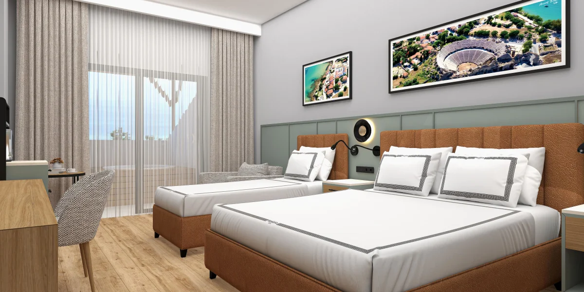 Standard Jacuzzi Room with Land View (стандартный двухместный номер с видом на территорию)