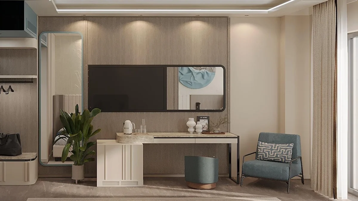 Standard Room with Land View (стандартный двухместный номер с видом на горы)