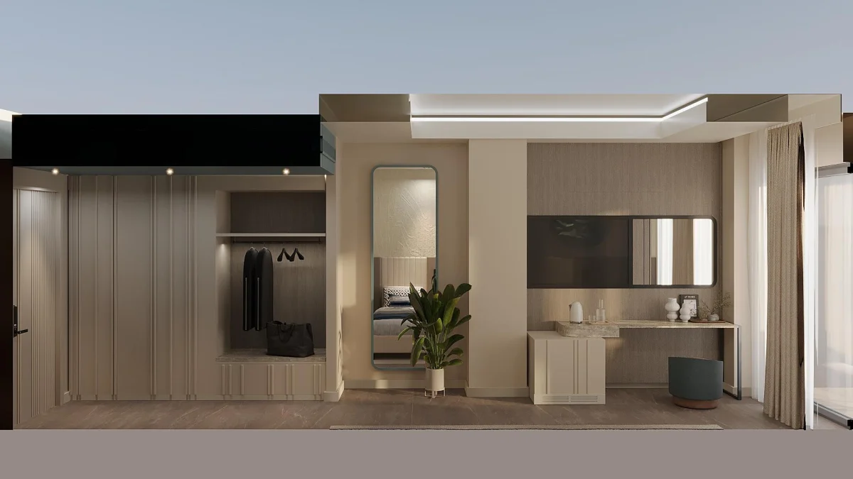 Family Room (2 Bath rooms & 2 Bed Rooms) (гранд семейный номер с видом на море)