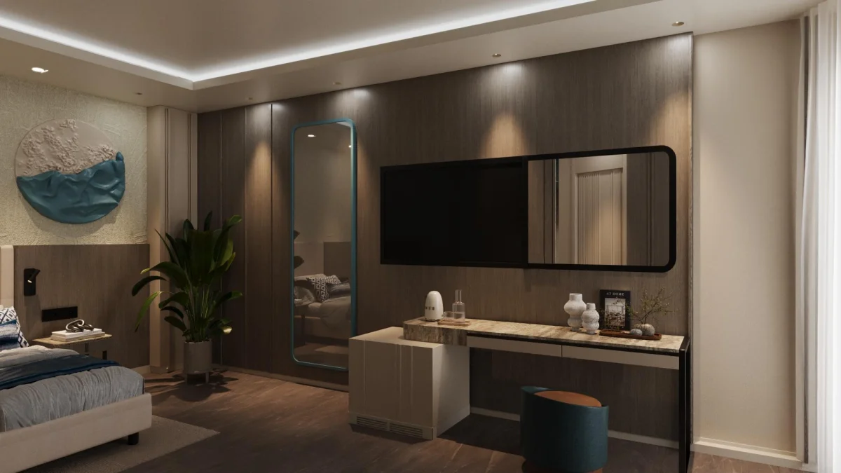 Family Room(1 Bath Room& 2 Bed Room) (гранд семейный номер с видом на горы)