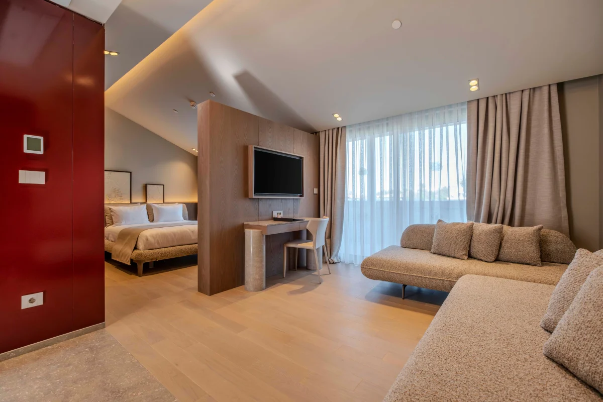 Deluxe Grand Penthouse (делюкс двухместный номер с видом на сад)