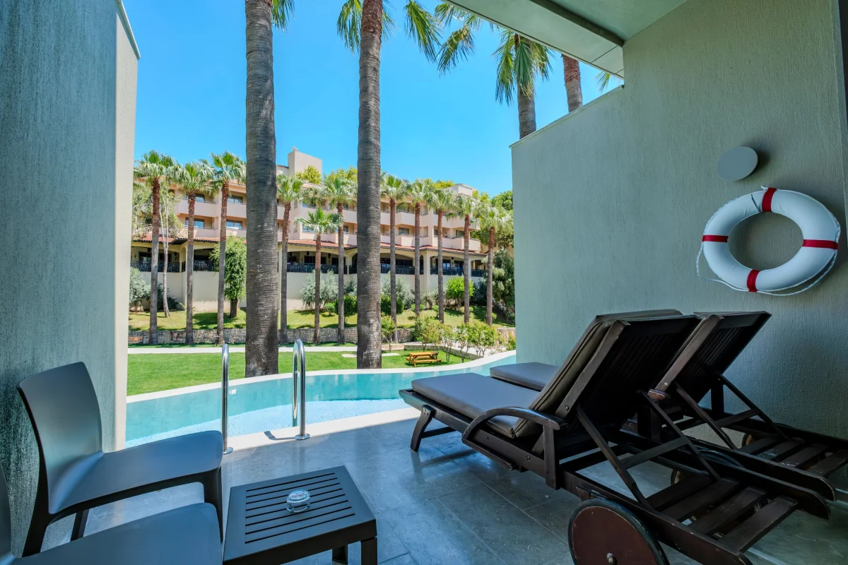 Superior Swim Up Room (супериор двухместный номер с видом на сад)