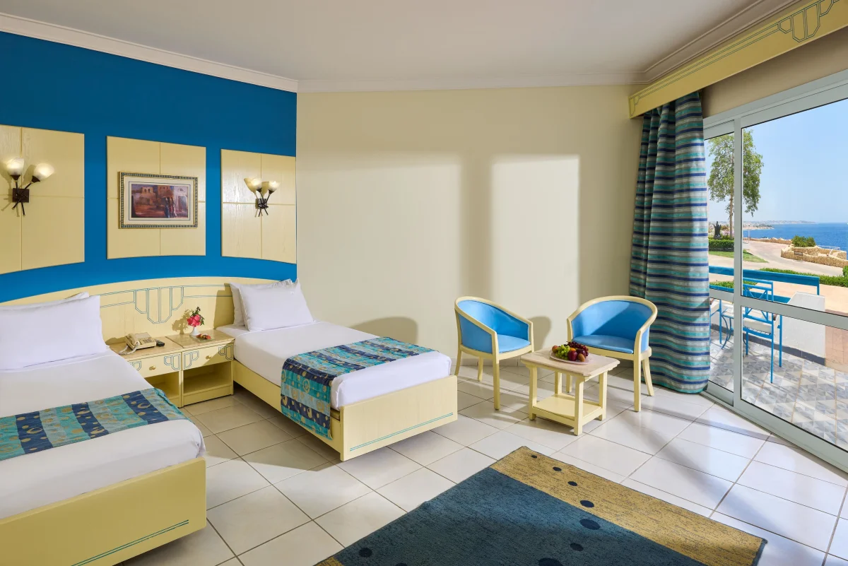 Standard Double Room Partial Sea View (стандартный двухместный номер с видом на море)
