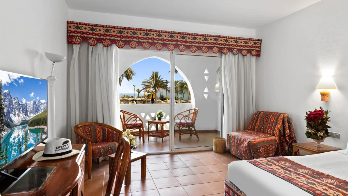 Bella vista Queen or Twin Room Sea , Pool & Garden (двухместный номер с видом на море)