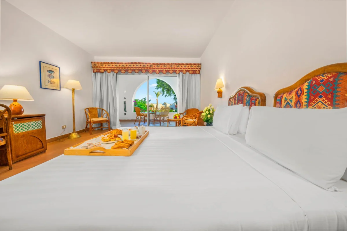 Sultan Queen or Twin Room - Pool View & Panoramic (двухместный номер с видом на море)