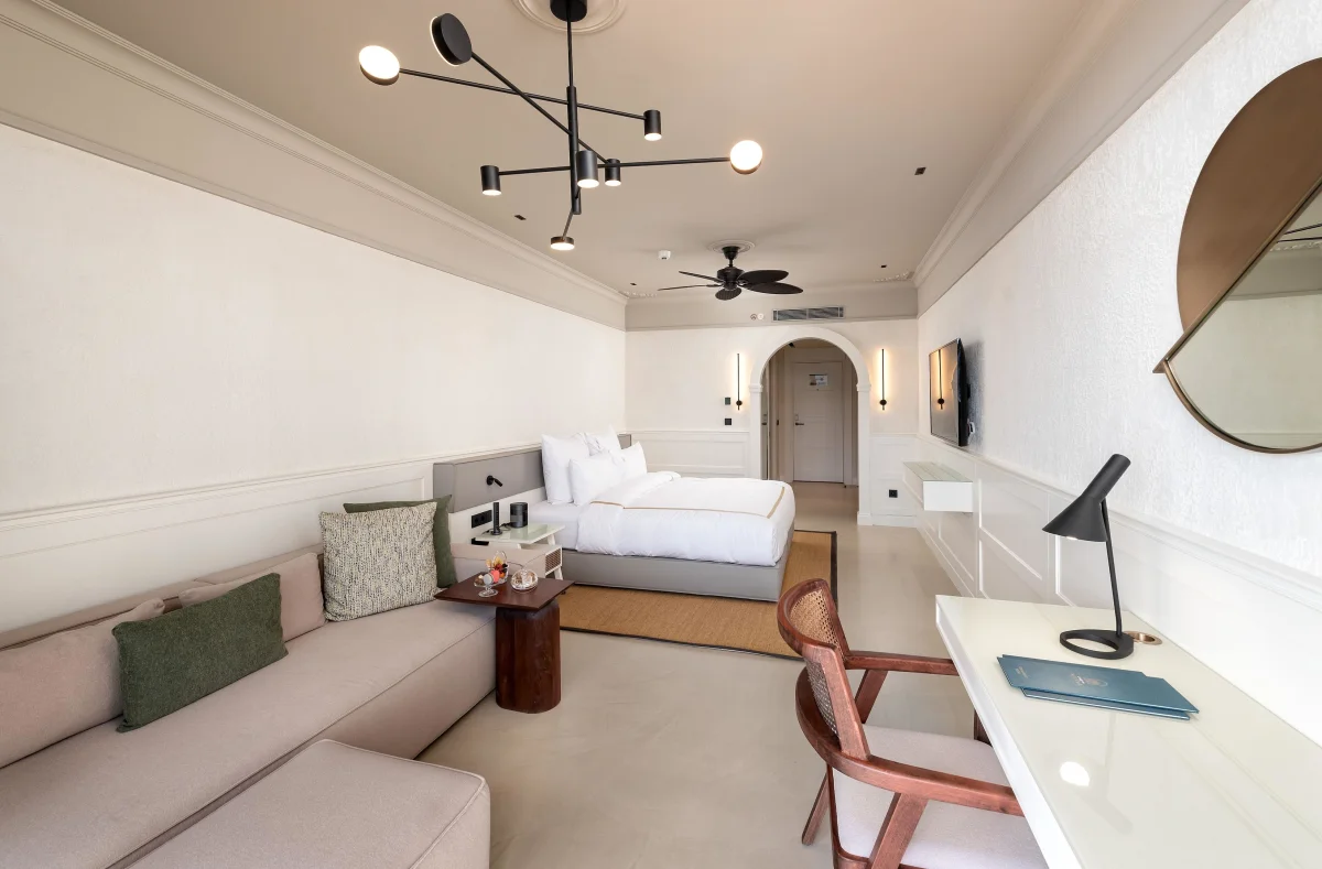 Deluxe Balcony Sea View Room (делюкс двухместный номер с видом на море)