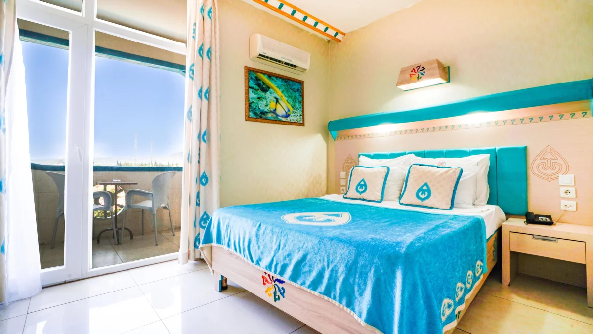 Large Standard Room (стандартный двухместный номер с видом на море)