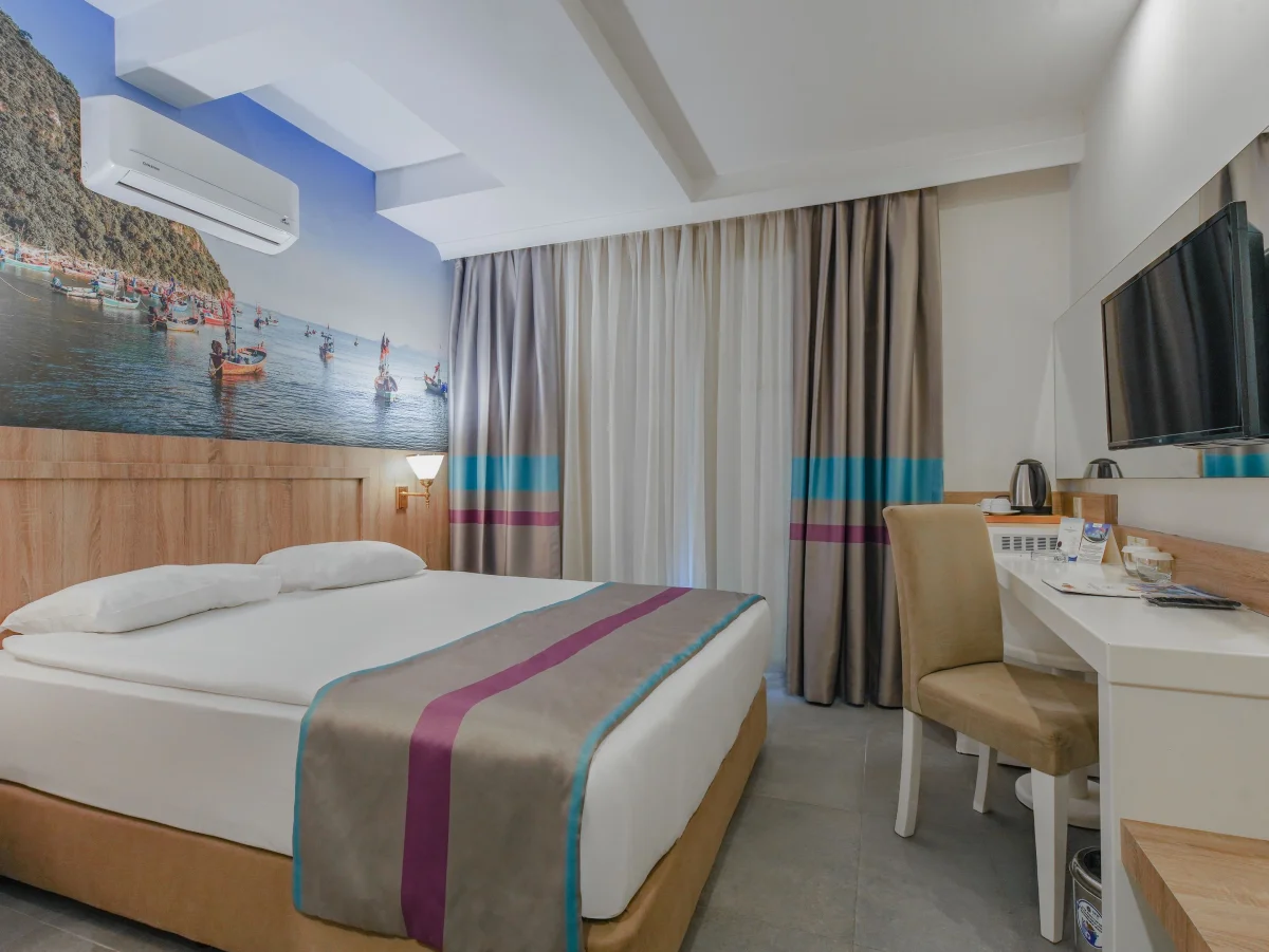 Standart Economy Room (стандартный двухместный номер с видом на территорию)