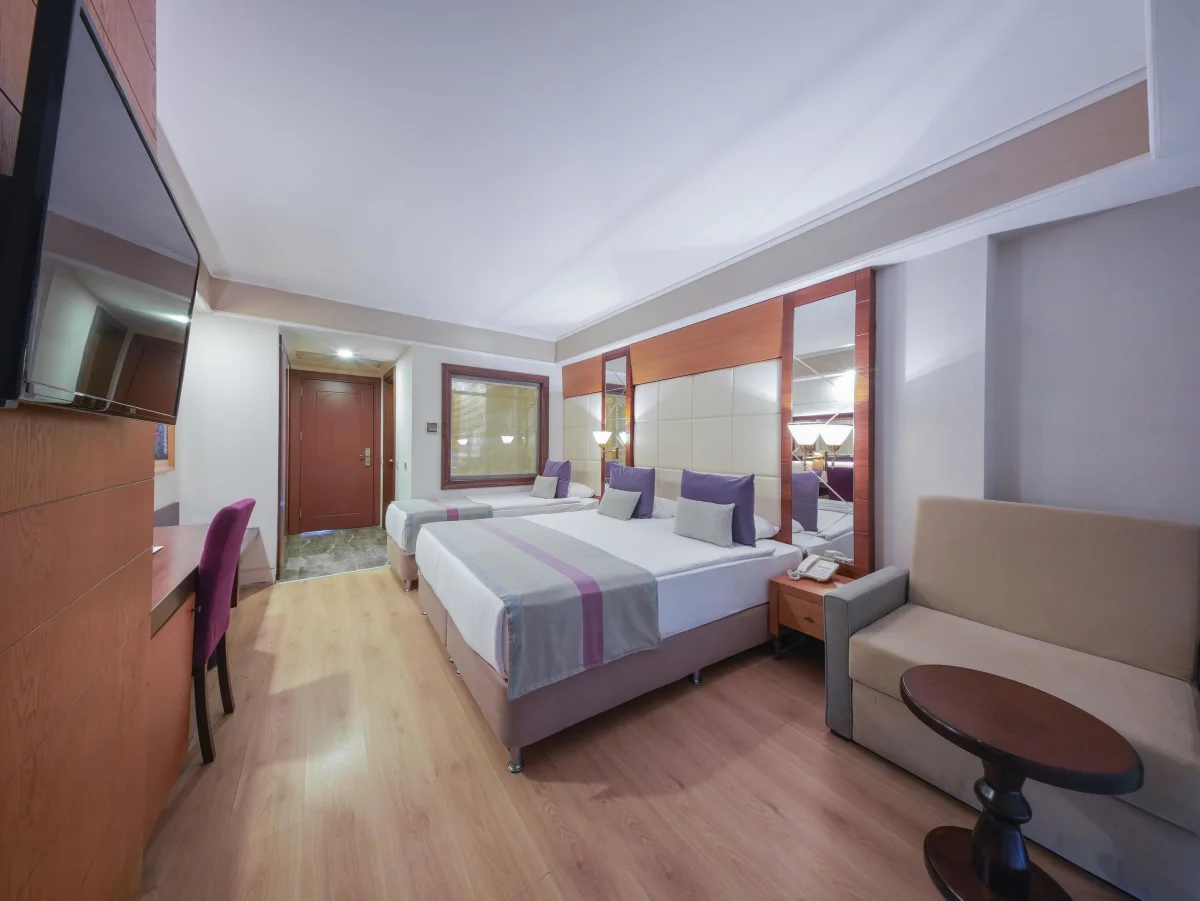 Standart Room  (стандартный двухместный номер с видом на территорию)