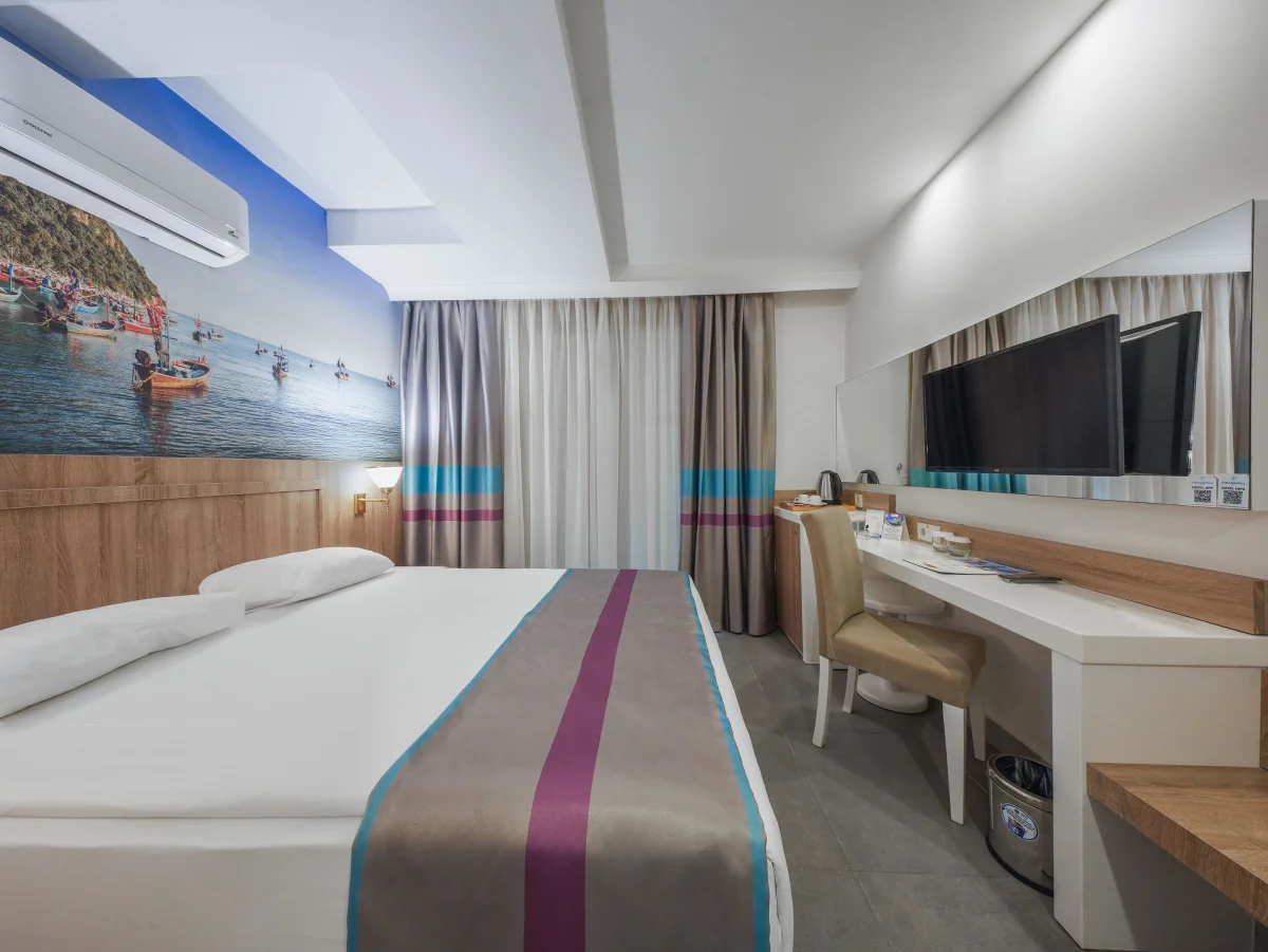 Standart Economy Room (стандартный двухместный номер с видом на территорию)