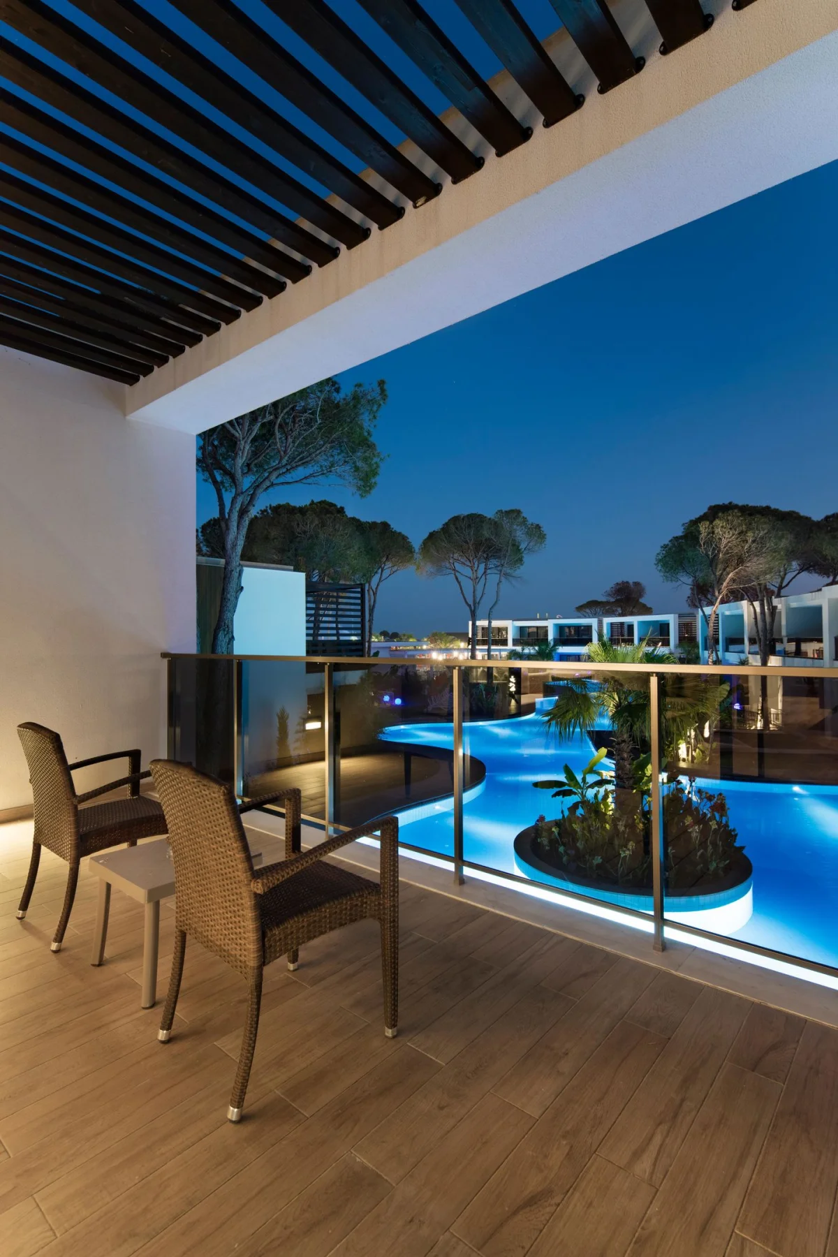 Villa Pool Access (комфорт номер твин с видом на бассейн)