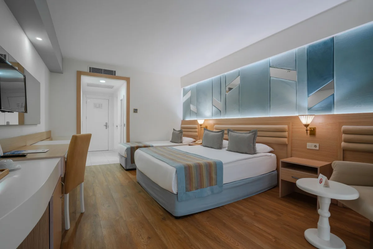 Standart Room  (стандартный двухместный номер с видом на территорию)