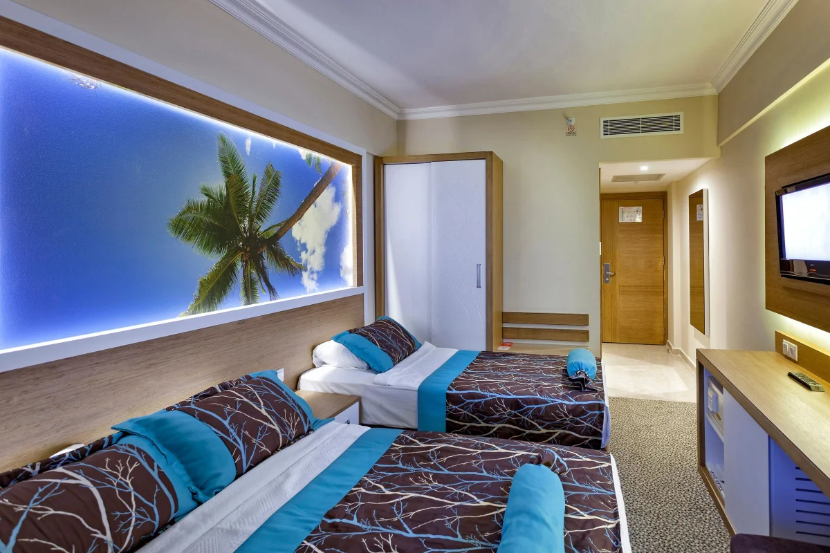 Standart Room (стандартный двухместный номер с видом на бассейн)