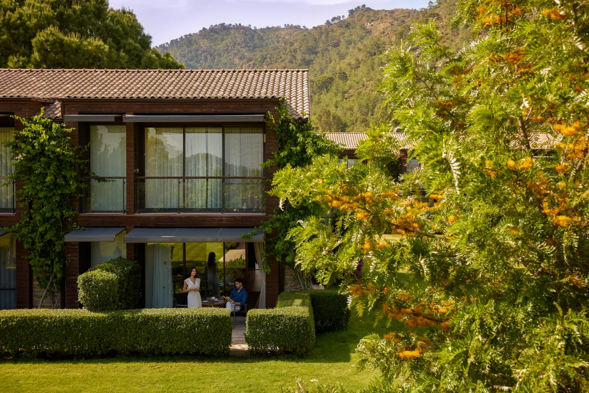 Территория отеля Rixos Premium Gocek