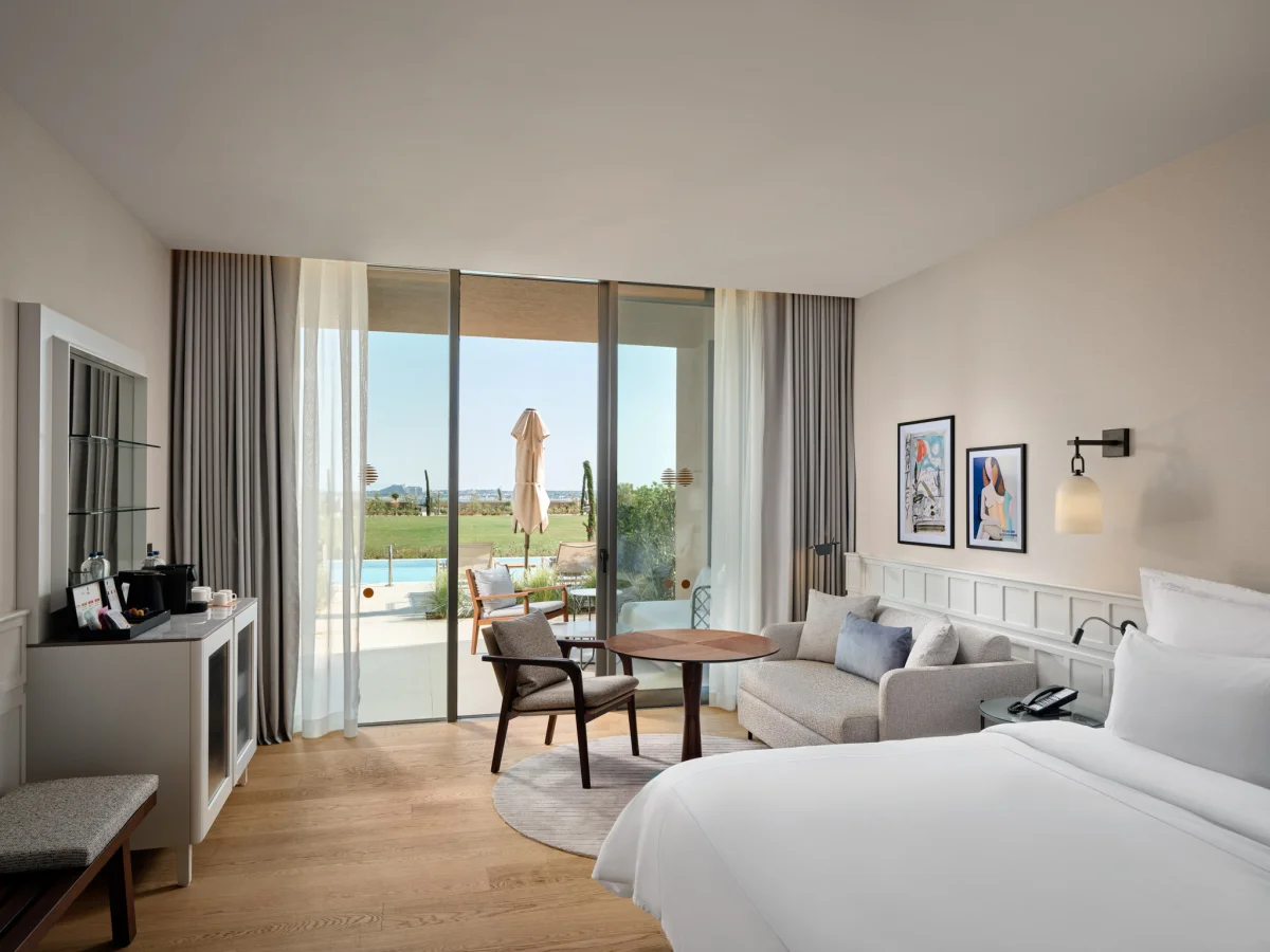 Family Deluxe Suite Swim-Up с видом на море