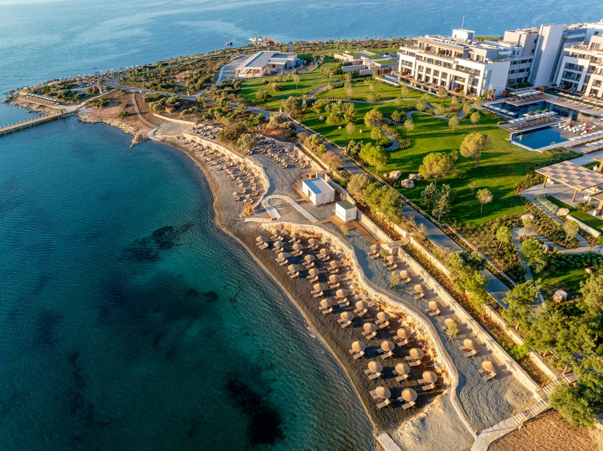 Пляжный мыс Anda Barut Collection в Дидиме, вид сверху