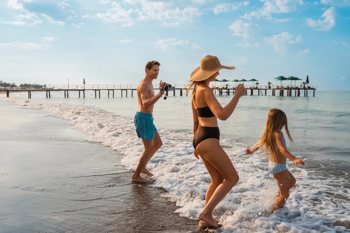 Пляж отеля Rixos Premium Belek