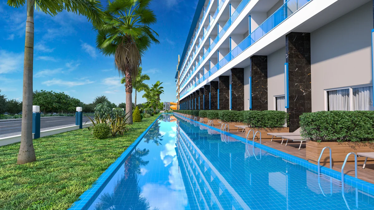 Бассейн в Eftalia Blue Hotel