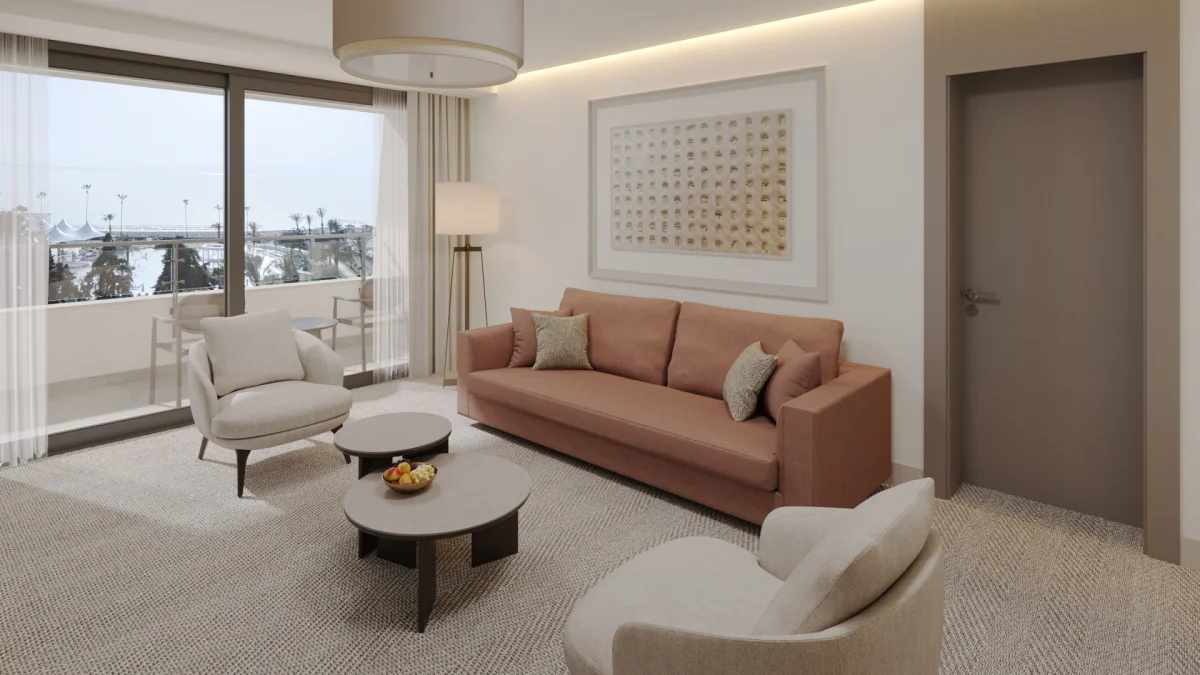 Park Building Deluxe Mirage Suit Room (Sea View)