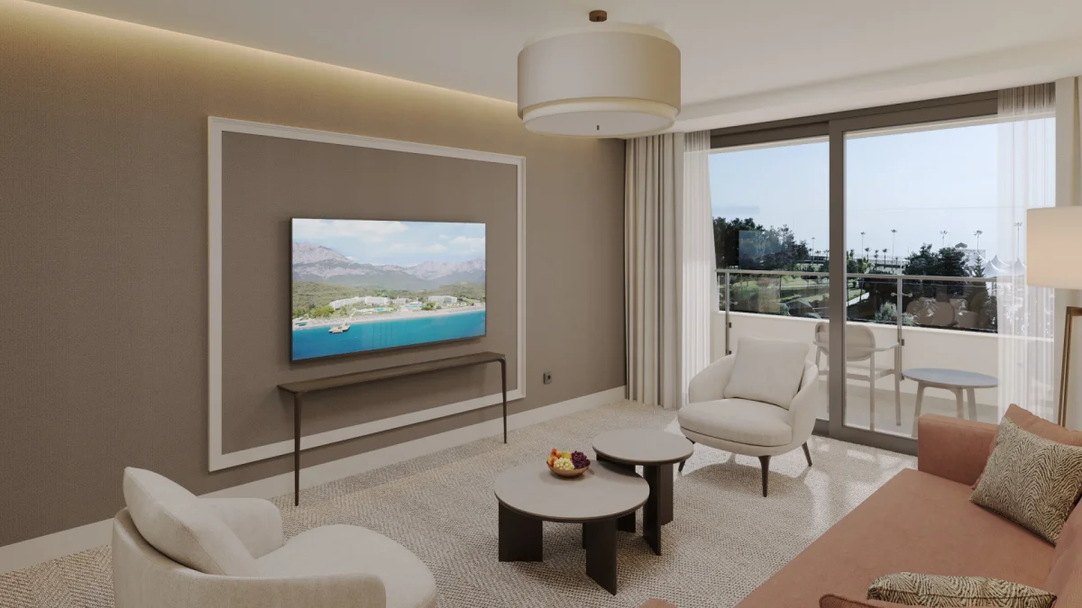 Park Building Deluxe Mirage Suit Room (Sea View)