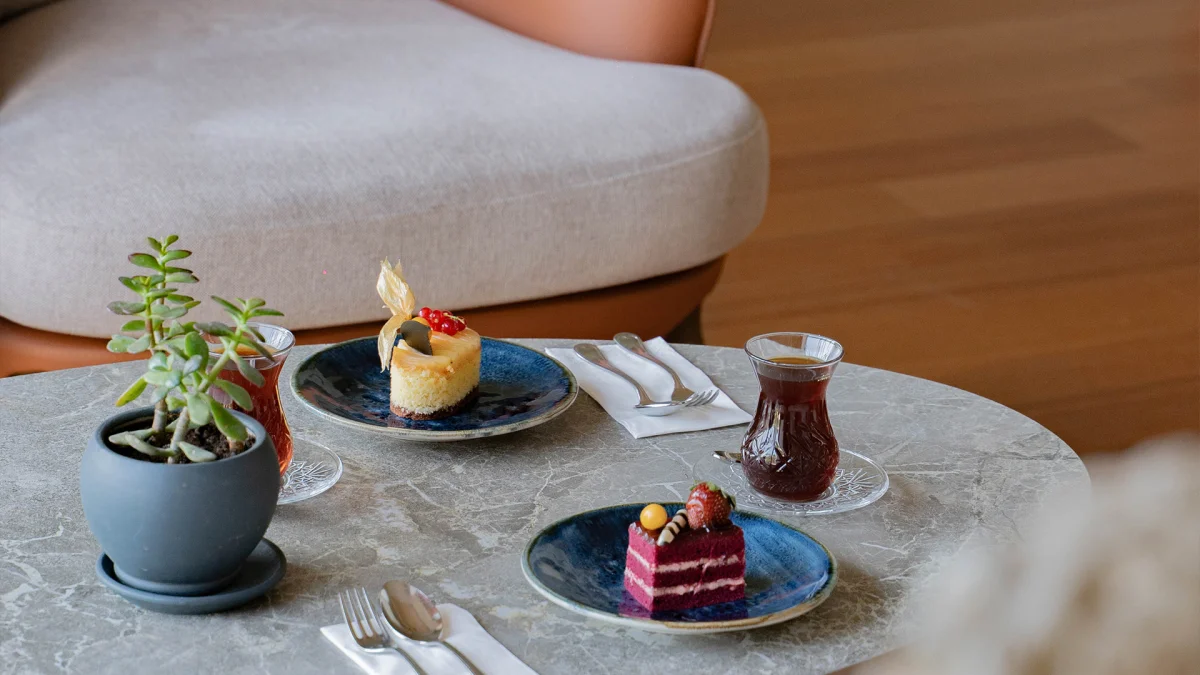 Десерты и турецкий чай, Arum Barut Collection