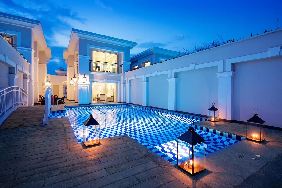 Lagoon Duplex Suite with private pool (двухуровневый сьют с личным бассейном)