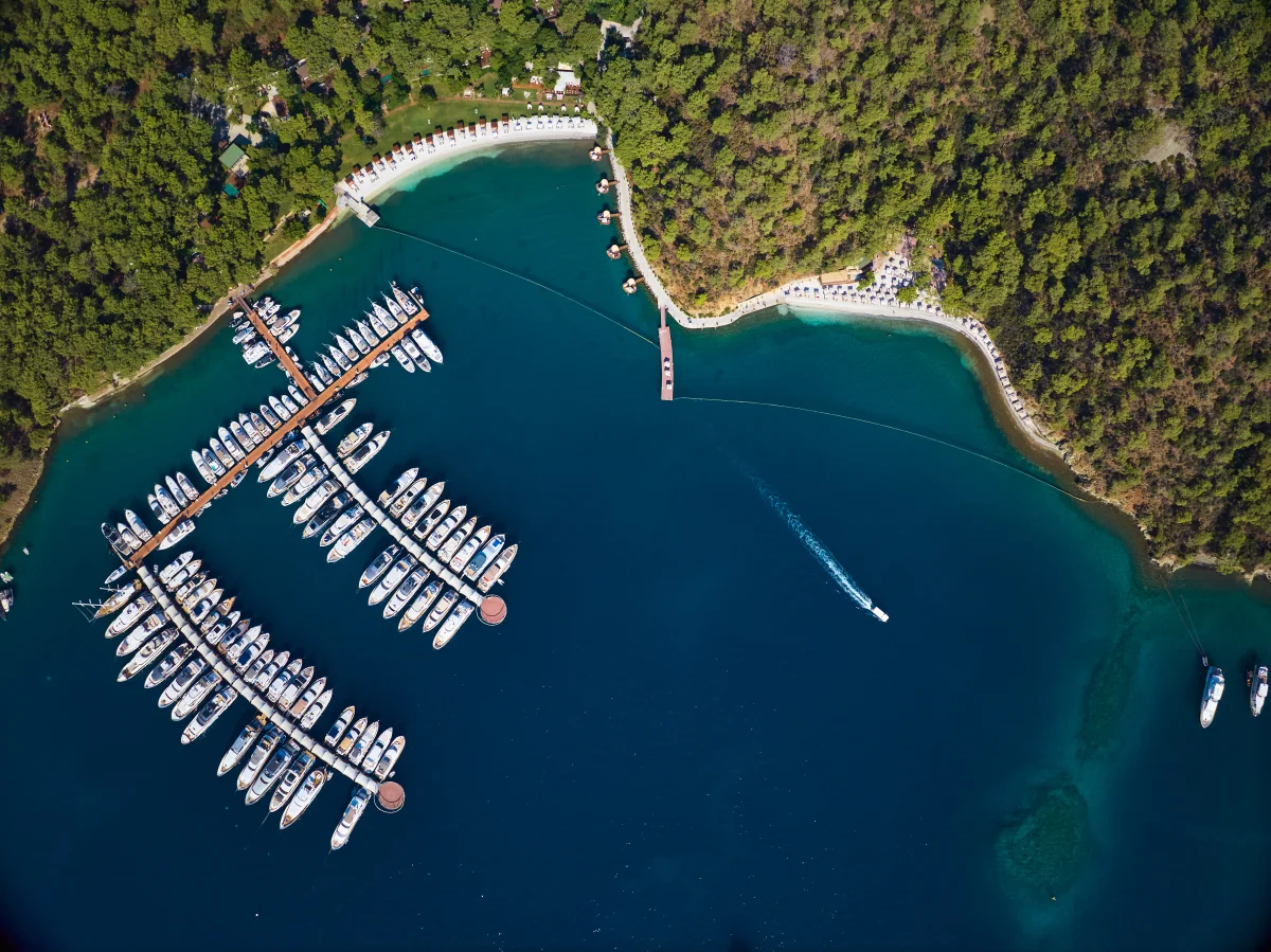 Пляж отеля Club Prive by Rixos Gocek