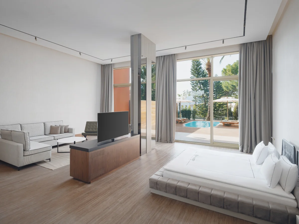 Loft Deluxe с приватным бассейном (1 спальня)