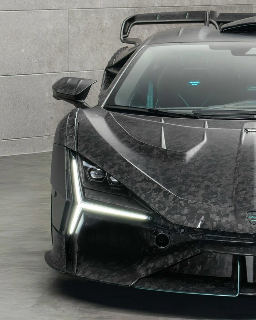 Эксклюзивный тюнинг Lamborghini Revuelto: анализ проекта Mansory Carbonado X