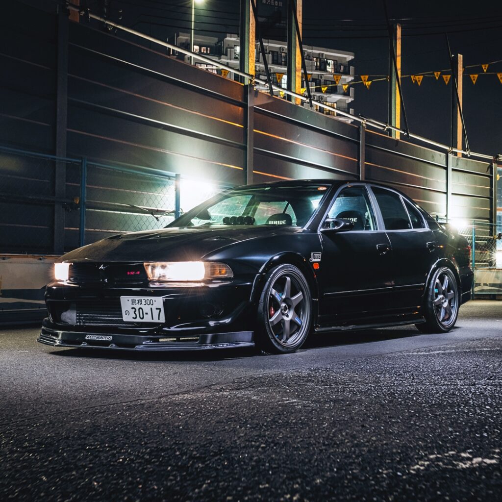 Аналитический обзор: тюнингованный Mitsubishi Galant VR-4 EC5A с японскими акцентами