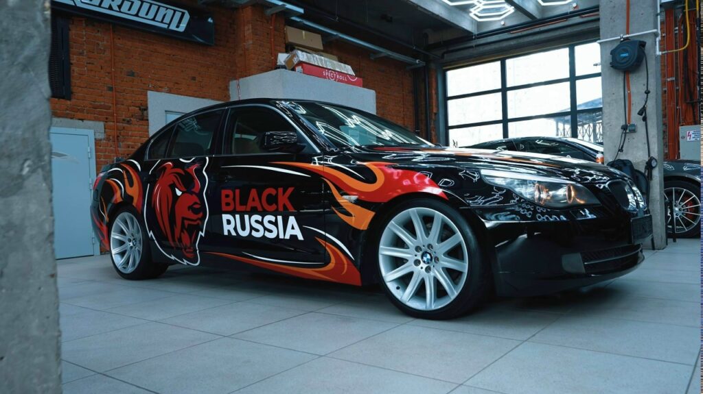 Обзор кастомной BMW E60: новый проект и розыгрыш от BLACK RUSSIA