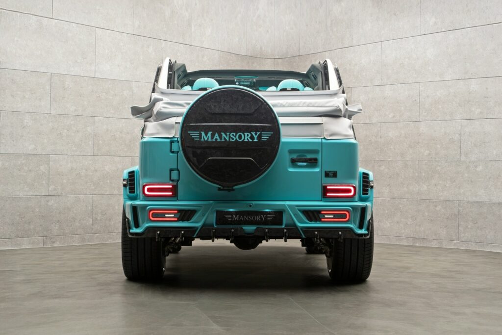 Mansory Azura: роскошь и мощь на базе Mercedes-AMG G 63 представлена в Монако