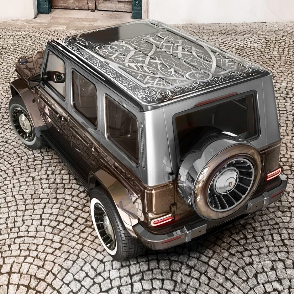 Mercedes-Benz G-Class для настоящих викингов: эксклюзивный тюнинг и оружейный комплект от Carlex Design и VO Vapen