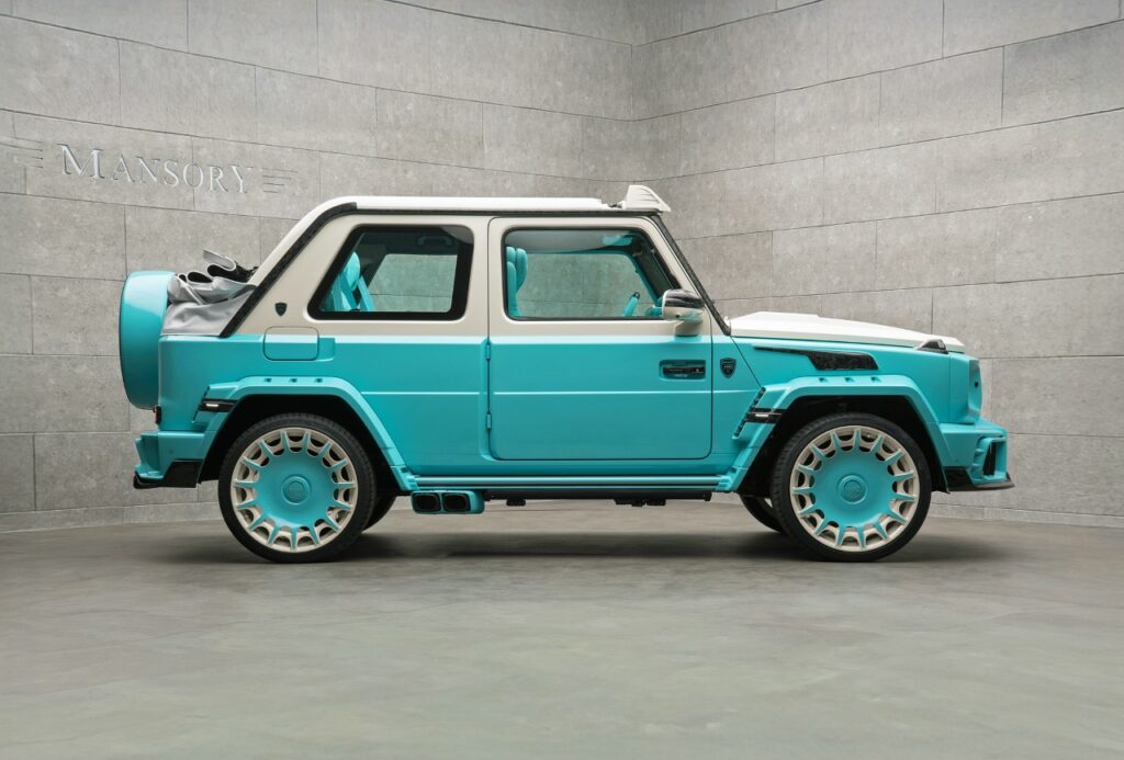Mansory Azura: роскошь и мощь на базе Mercedes-AMG G 63 представлена в Монако