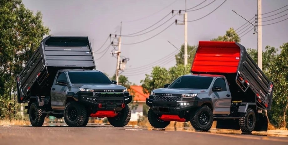 Toyota Hilux: трансформация в пятитонный самосвал с тайским акцентом