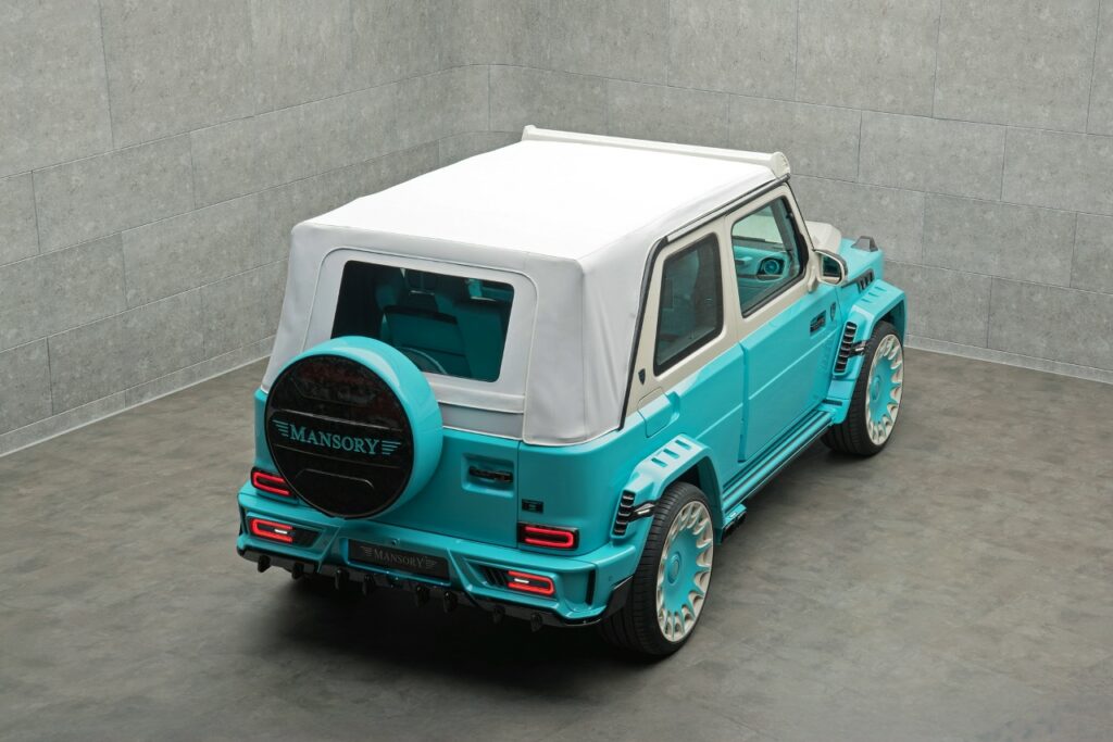 Mansory Azura: роскошь и мощь на базе Mercedes-AMG G 63 представлена в Монако