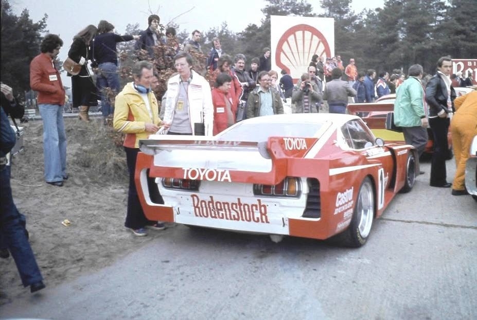 Исторический этап чемпионата DRM 1978 года: Toyota Celica LB Turbo под управлением Рольфа Штоммелена на трассе Зольдер