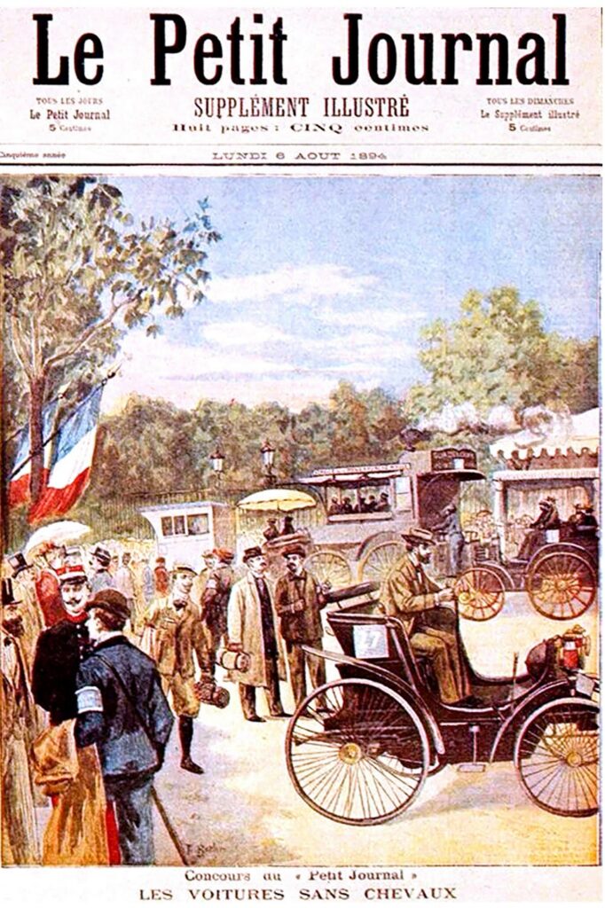 История первых автомобильных соревнований: Париж-Руан 1894 года