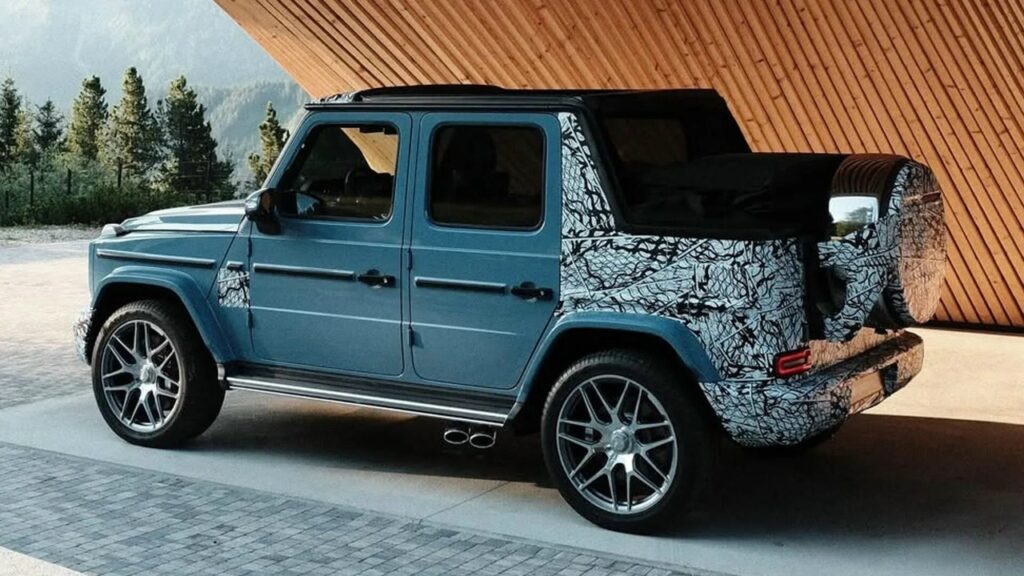 Mercedes-AMG представил уникальный G-Class Cabrio с мягкой крышей и мощным мотором
