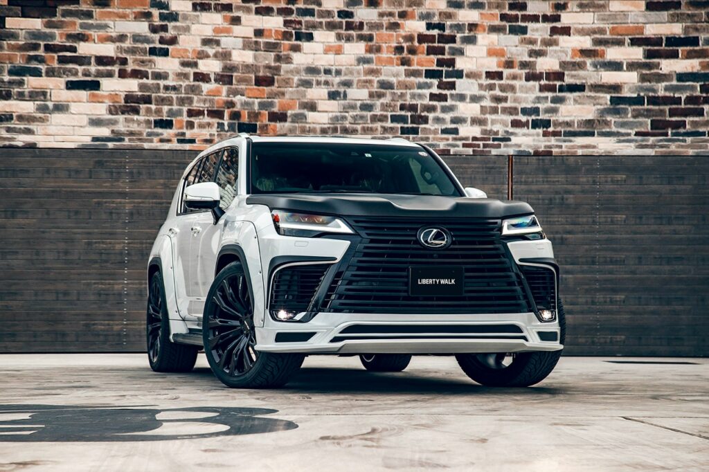 Тюнинг Lexus LX600 от Liberty Walk: инновационный проект LB-WORKS